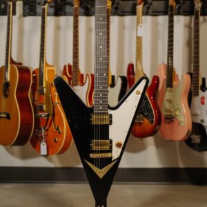 Gibson Reverse Flying V 2007 Ebony W/ OHSC