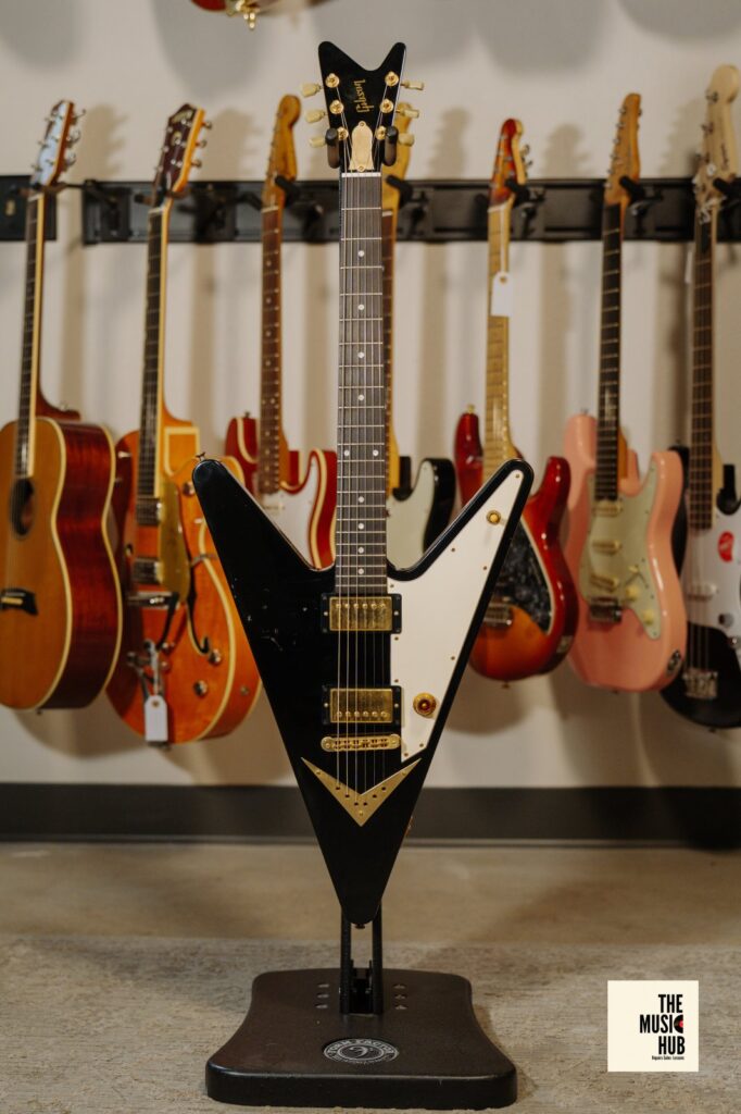 Gibson Reverse Flying V 2007 Ebony W/ OHSC